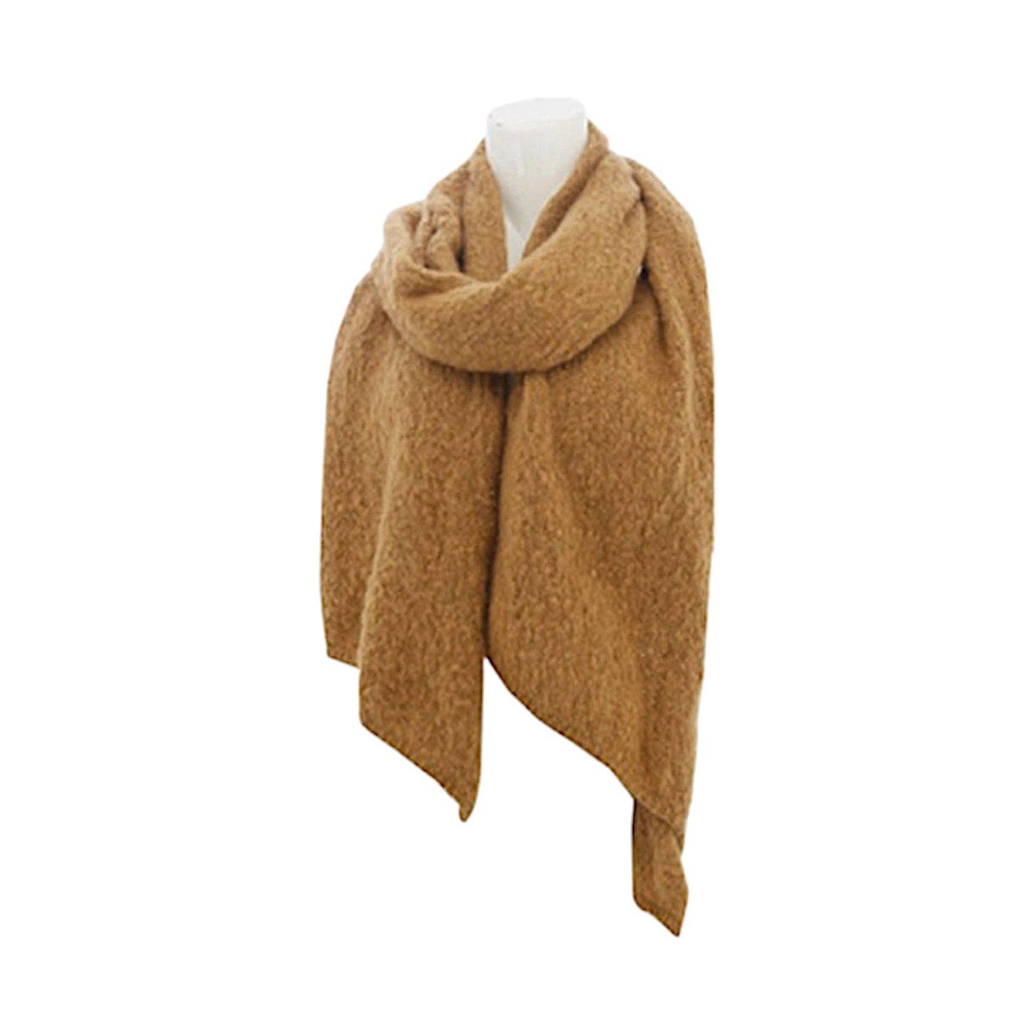 VewoTex – Großhandel Schal – Damen – Winter Damen Schal Trapez » Bouclé Damenschal 200x40 cm » Winterschal Trapezschal » Alpaca Touch-Feeling | weich & flauschig9