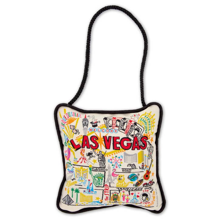 Las Vegas Mini Pillow Ornament for wholesale by catstudio