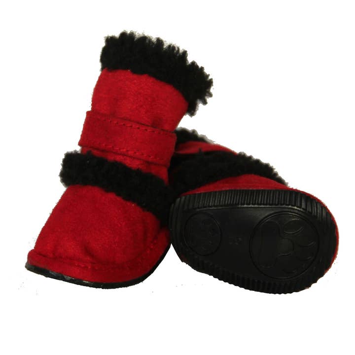 Pet Life - Wholesale Pet Boots - Dog - Shearling "Duggz" Pet Shoes1