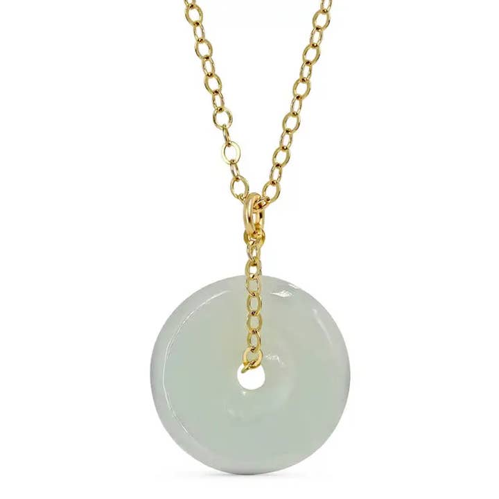 Human Design Studios - Wholesale Pendant/Charm Necklace - Jade Medallion Necklace1