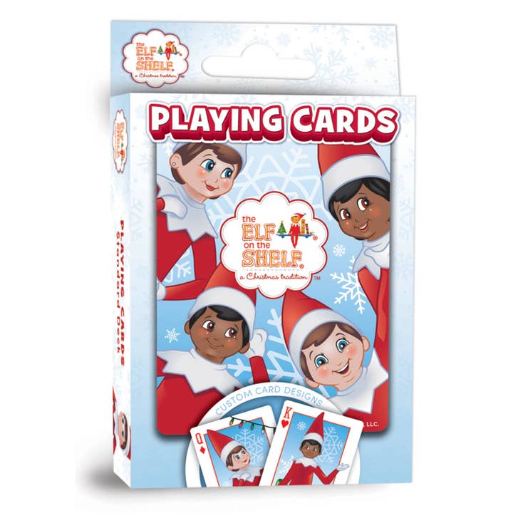 Masterpieces Puzzles - Wholesale Playing Cards - Elf on the Shelf Playing Cards