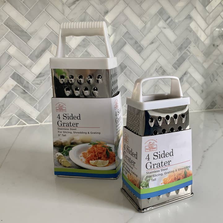 Better Houseware - Wholesale Grater - 4-Sided Grater (6" H)1