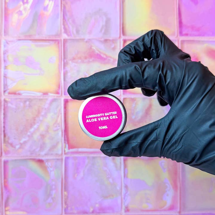 Luminosity Glitter™ - Eco Glitter – wholesale Body glitter/shimmer – Aloeha! Aloe Vera Application Gel | 10ml or 50ml Pot1