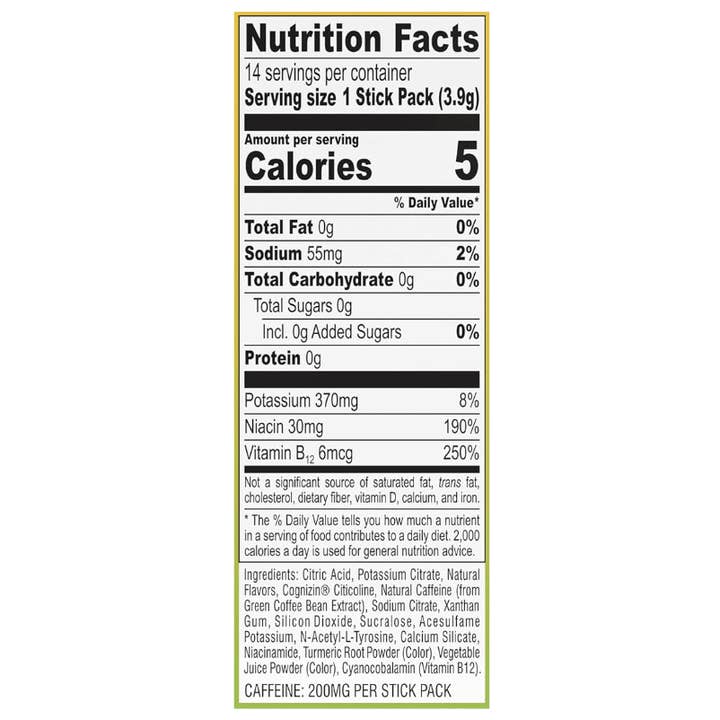 L&F Universal Goods - Wholesale Powdered Health Drink - C4 Smart Energy Powder Stick Packs - 14 Pk - Peach Mango1