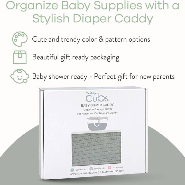 Comfy Cubs - Wholesale Diaper Caddy - Baby - Diaper Caddy Organizer by Comfy Cubs