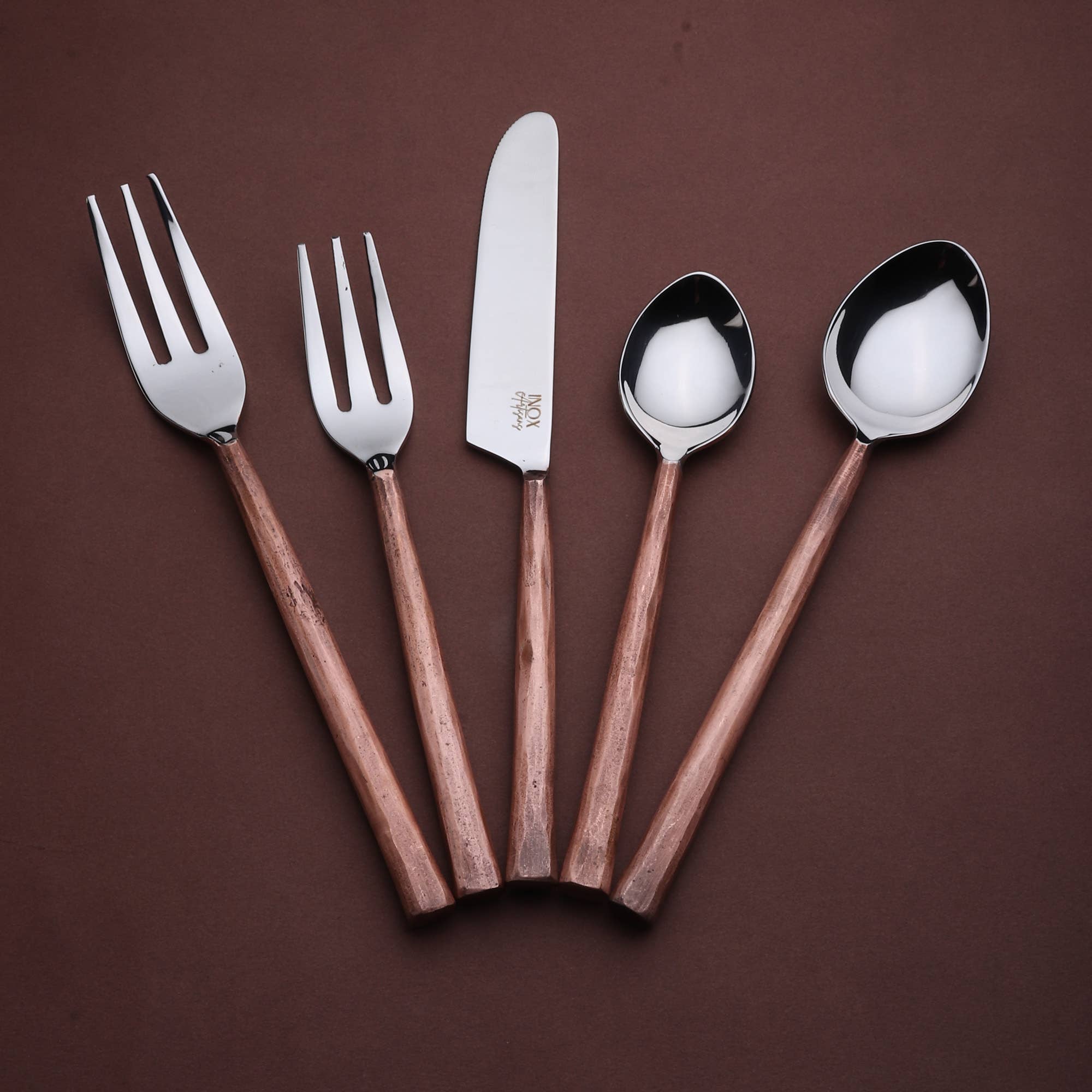 INOX artisans - Wholesale Flatware Set - INOX Sundance Flatware 20 Pc. Place Setting Service for 42