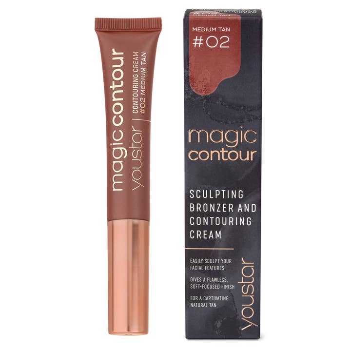 Dobner Kosmetik - Wholesale Makeup Contour - youstar MAGIC CONTOUR Contouring Cream - 02 Medium Tan