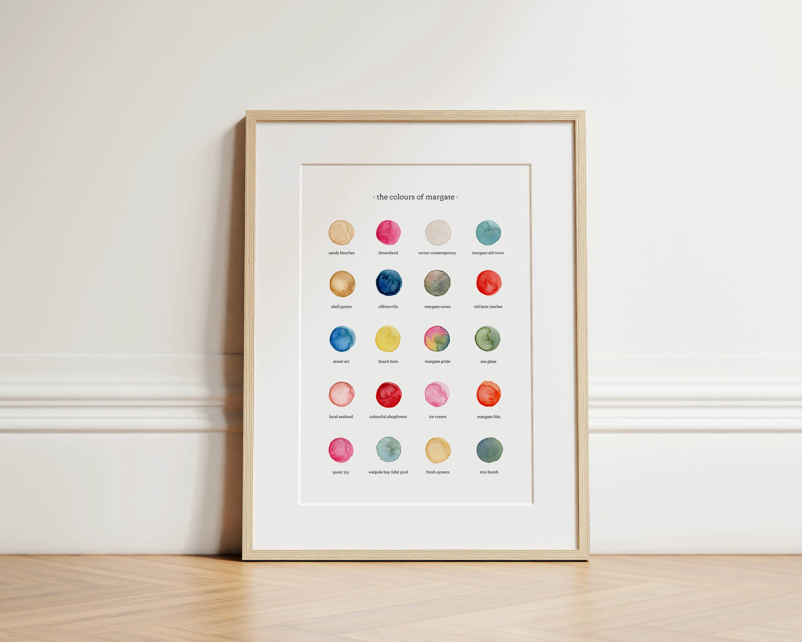 By Tilly - Wholesale Art print - The Colours of Margate Print