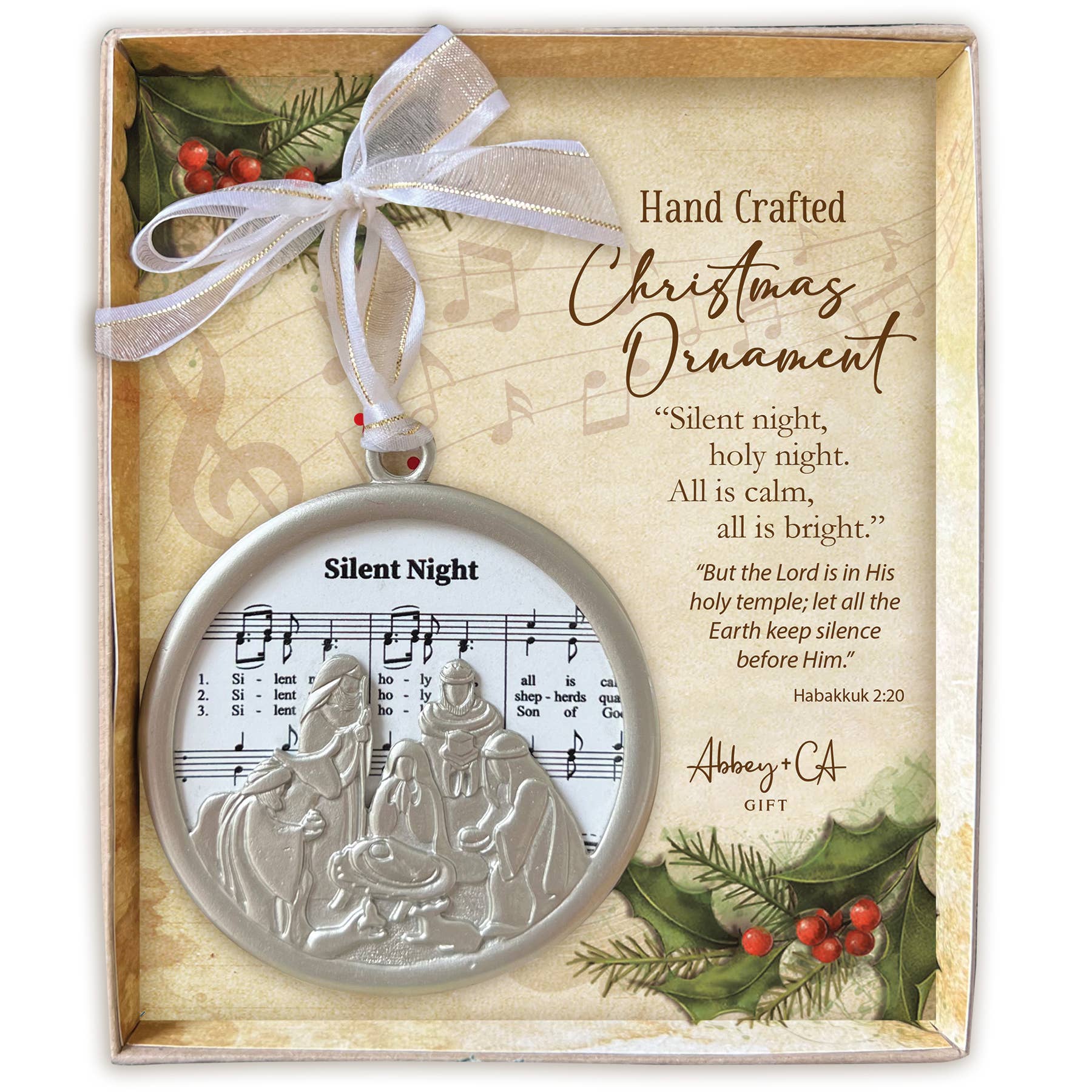 Abbey + CA Gift – wholesale Ornament – Christmas Carol Ornaments 1
