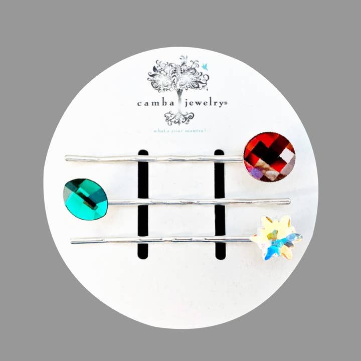 Camba Jewelry - Vendita all'ingrosso Forcine per capelli - Trii di forcine per capelli Swarovski