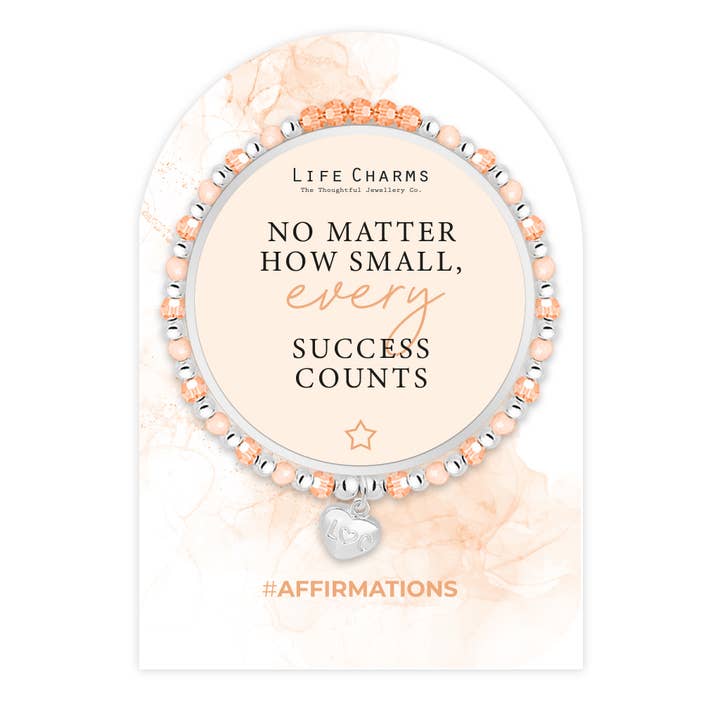 Success Affirmation Bracelet for wholesale by Life Charms