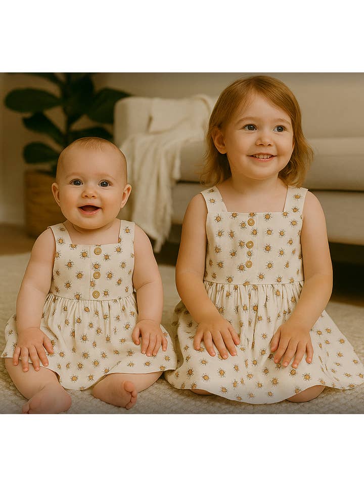 Predeterminado vestido de sol orgánico para bebé | Rayo de Sol de venta al por mayor en Faire2