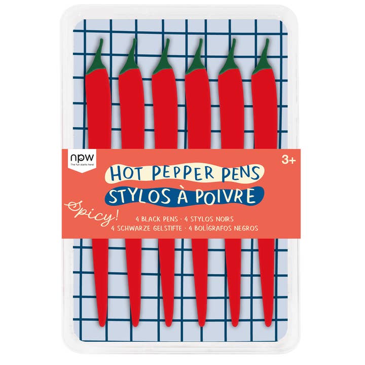 Hot Pepper Pens - 6 Pack for wholesale by NPW