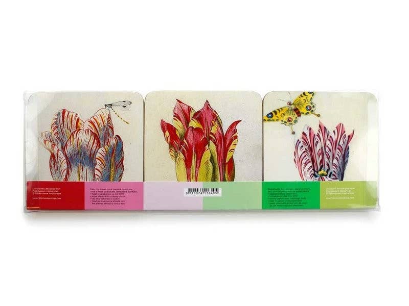 MUSEUM WEBSHOP - Wholesale Coasters - Coasters, Set Of 6, Tulips, Marrel1