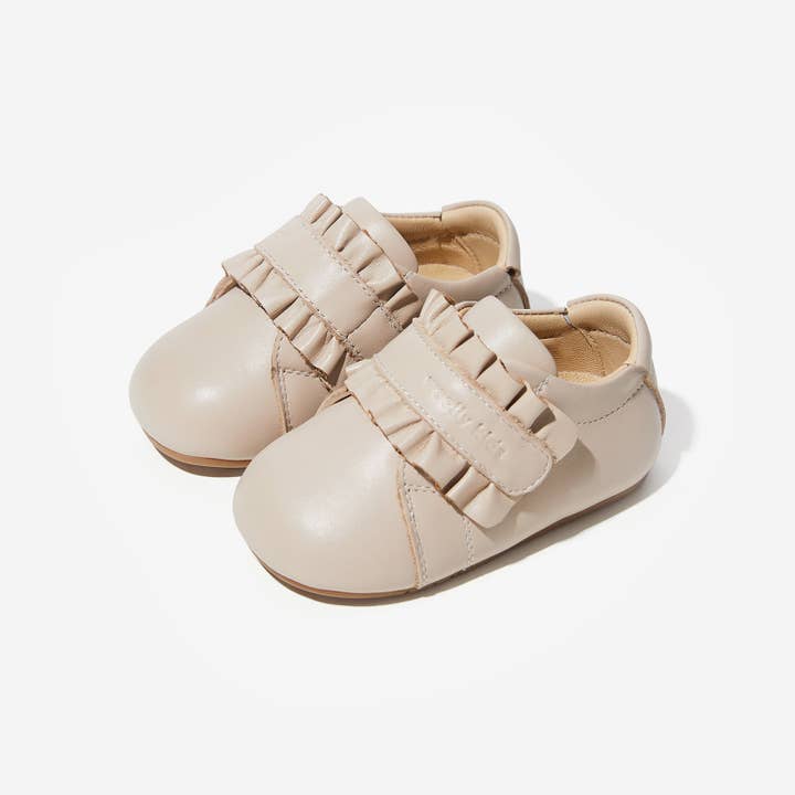 Woolly Kids - Wholesale Cot shoes – Baby - Emily - Milk Tea Brown