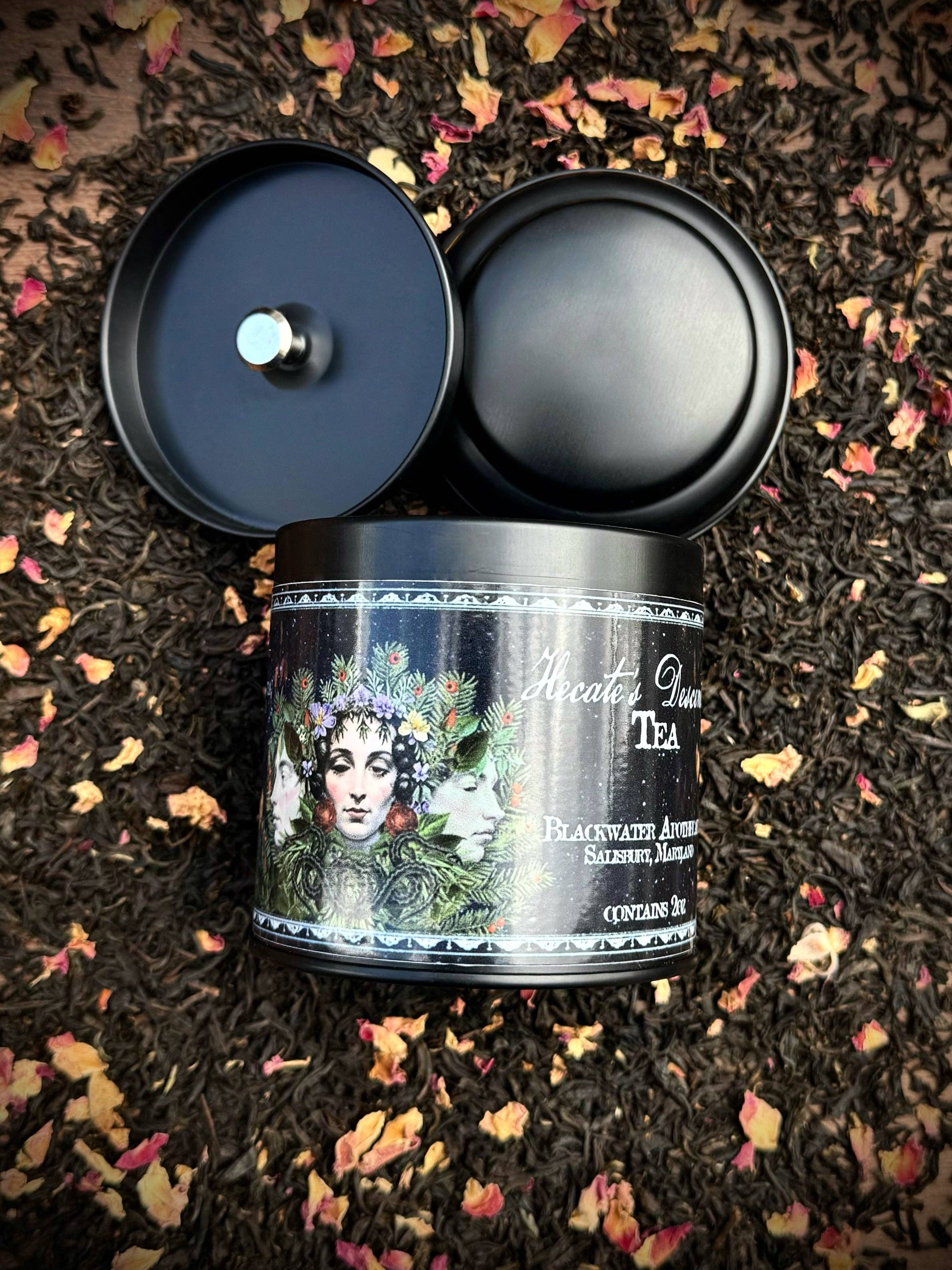 Blackwater Apothecary - Wholesale Loose Tea - Hecate's Descent Tea Blend3
