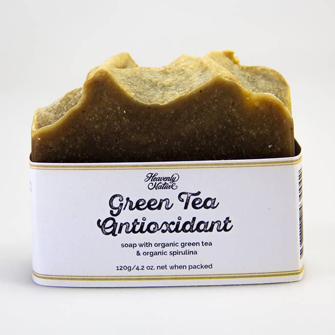 Grönt te Antioxidant tvål för wholesale av Heavenly Nature