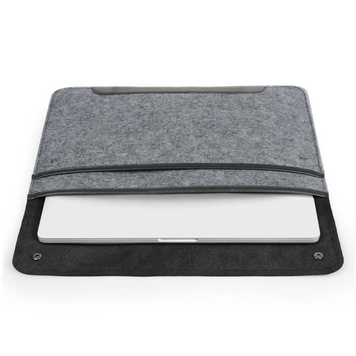 Londo - Wholesale Laptop/tablet case – Unisex - MegaGear Fine Leather and Fleece Sleeve Bag for MacBook Pro,64