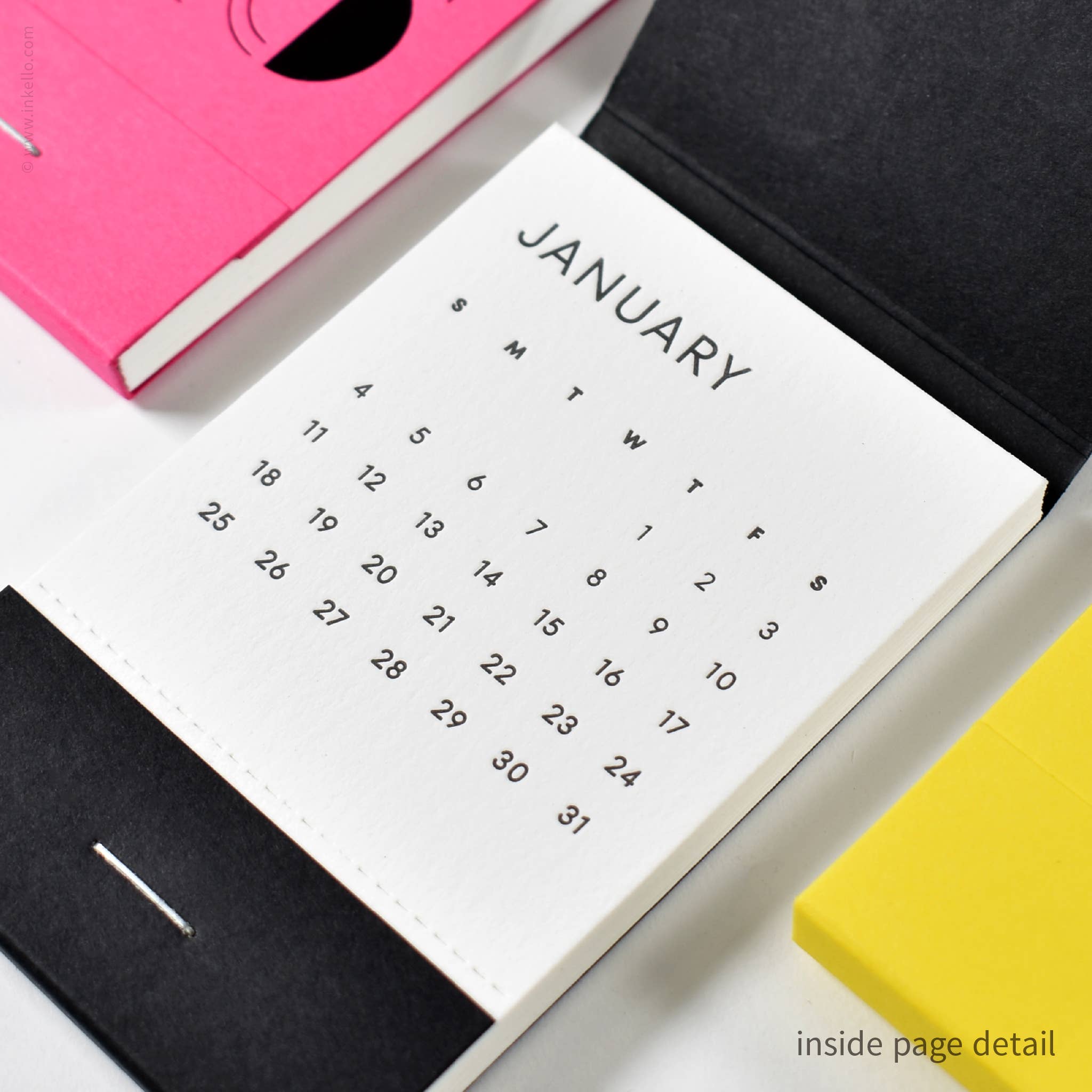 Inkello Letterpress - Wholesale Calendar - 2026 Matchbook Calendar™ (#107)5
