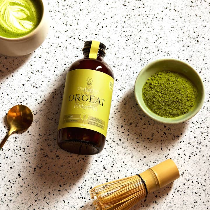 3/4 oz. Tonic - Wholesale Flavored Syrup - Pistachio Orgeat Syrup2
