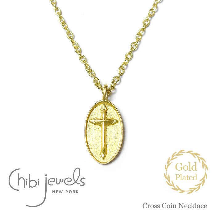 Korshalsband (Guldpläterat) för wholesale av Chibi Jewels