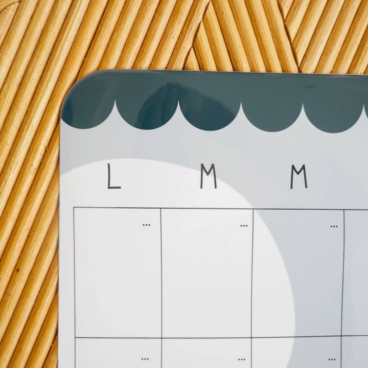 Ma Cabane à Rêves – wholesale Kalender – Magnetisk månadskalender Taxi Brousse Chic