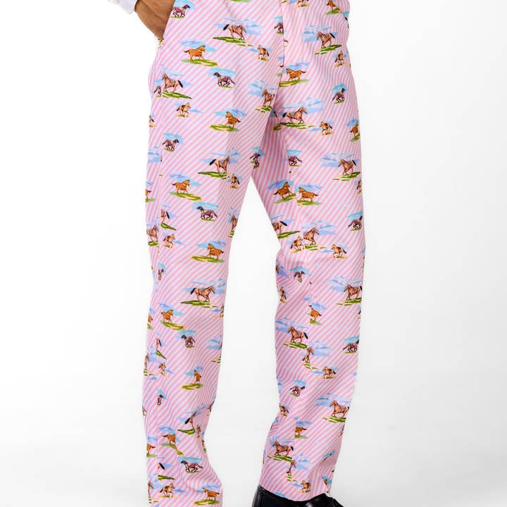 Den Højeste Hest | Derby Heste Jakkesætsbukser for engroshandel hos Shinesty, Inc