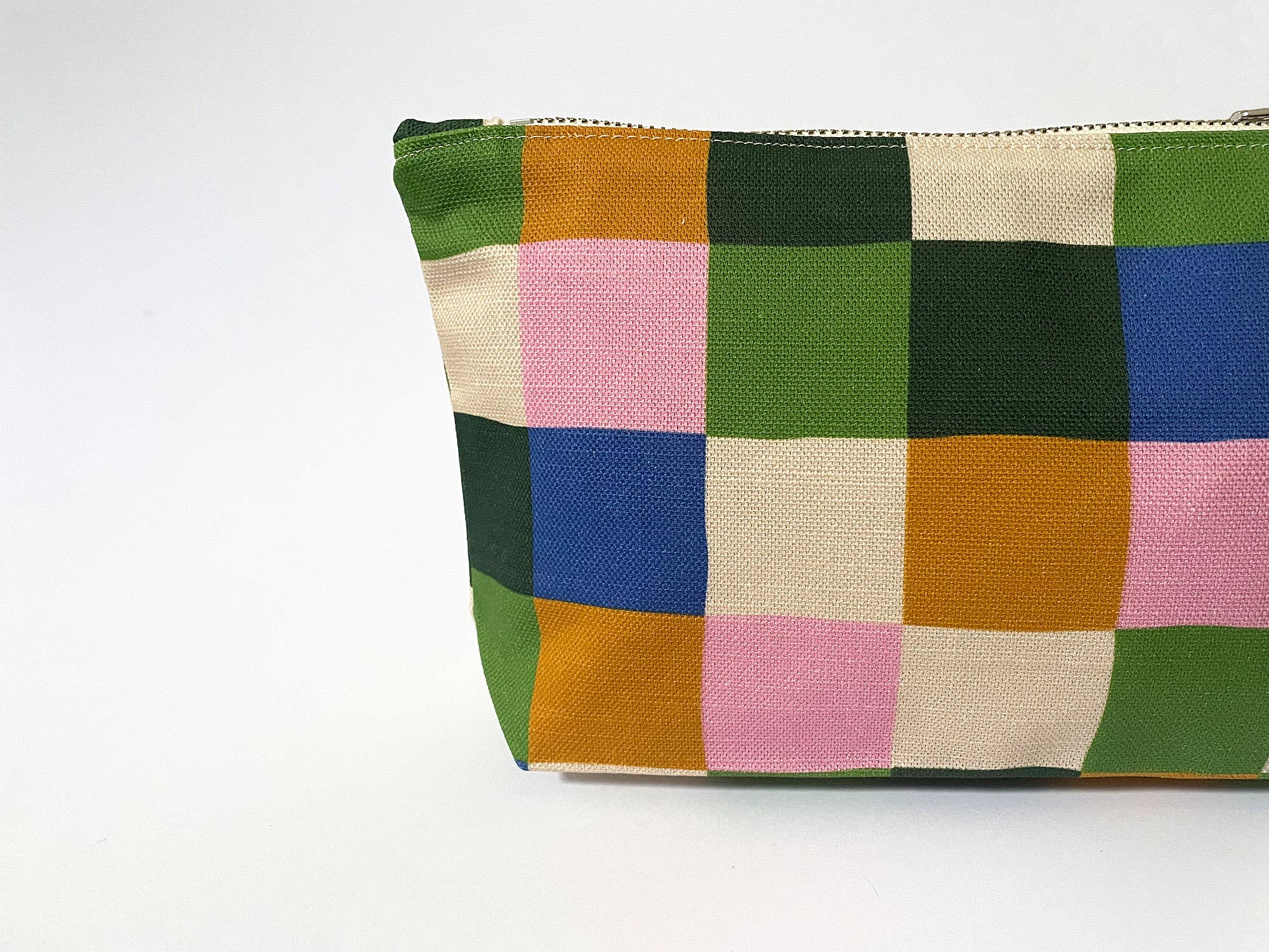 Fabric Drawer - Wholesale Pouch - Women's - Handmade Make-up, Travel, Clutch Zip Purse - Picnic (Dark)1