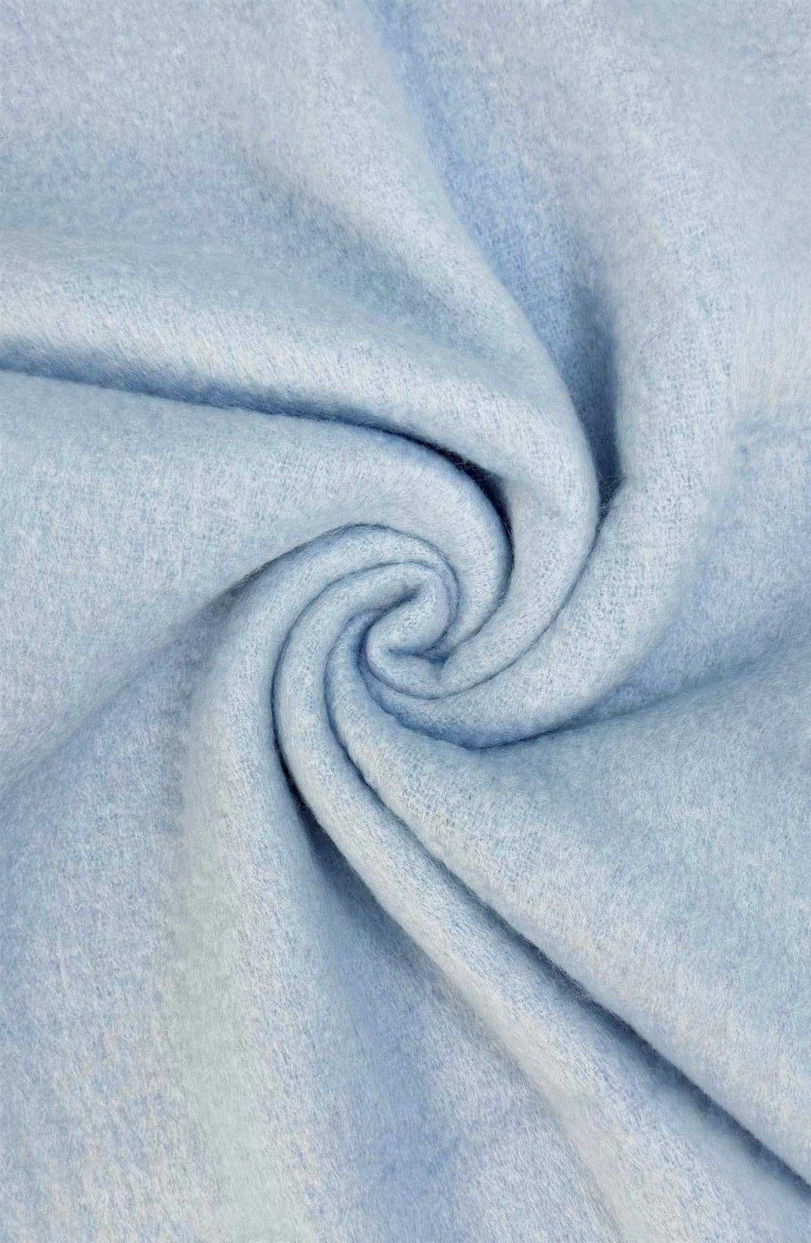 Fashion Scarf World - Vendita all'ingrosso Sciarpa - Donna - Sciarpa a scialle con nappe in morbida coperta semplice23