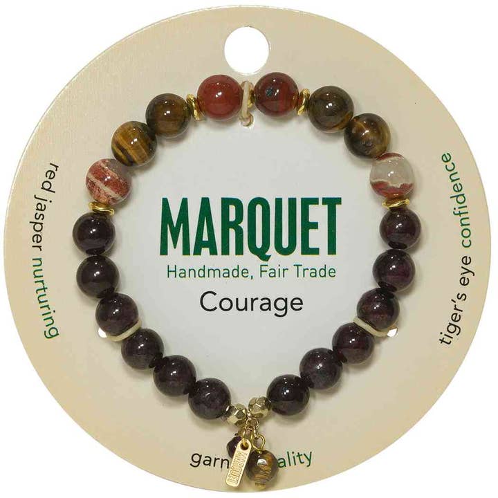 Marquet - Wholesale Beaded Bracelet - Authentic Fair Trade Stone and Crystal Energy Bracelets