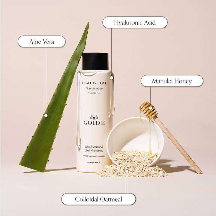 Goldie - Wholesale Pet Shampoo - Dog - Healthy Coat1