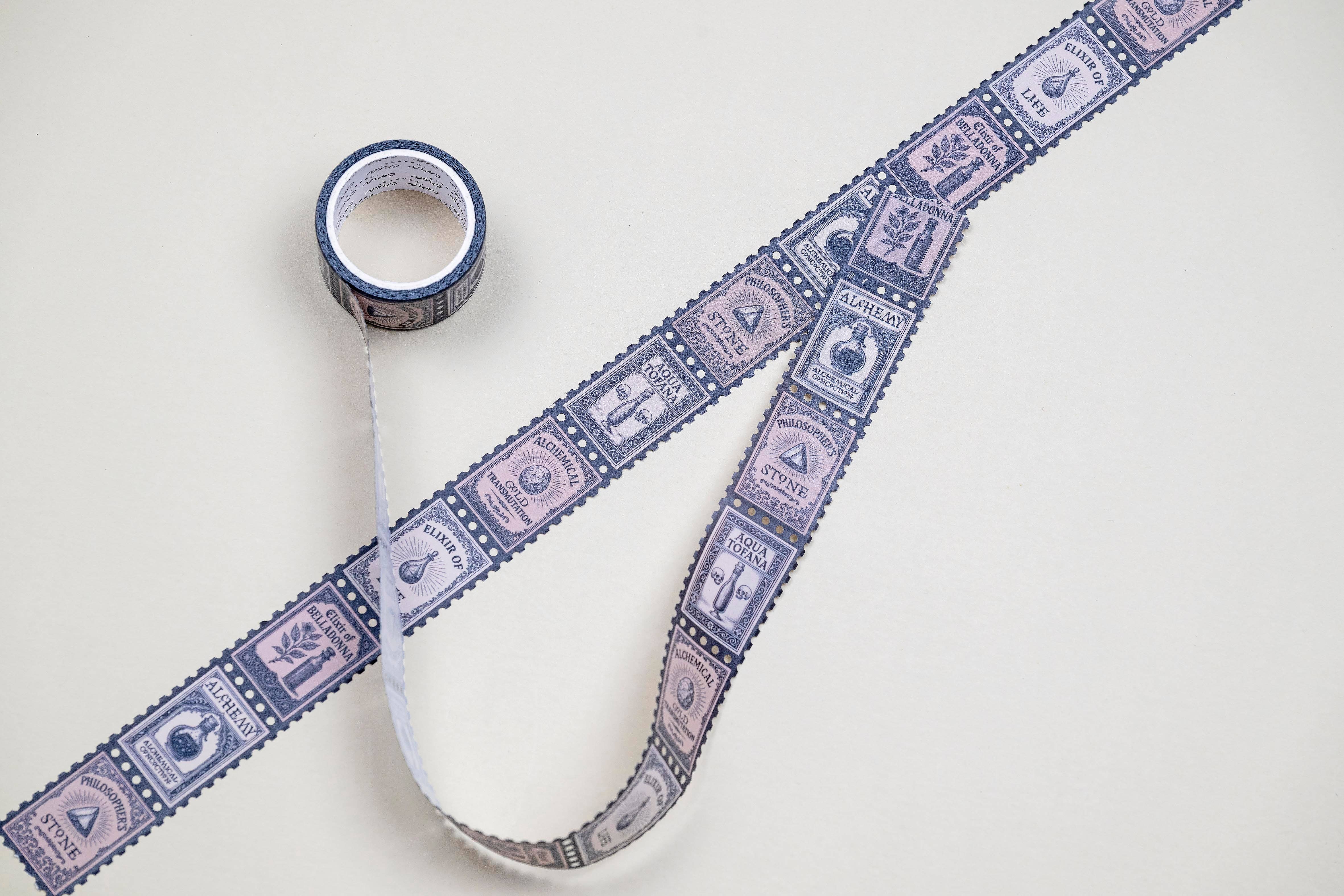 CoraCreaCrafts - Wholesale Washi Tape - Alchemy Stamp Washi Tape1