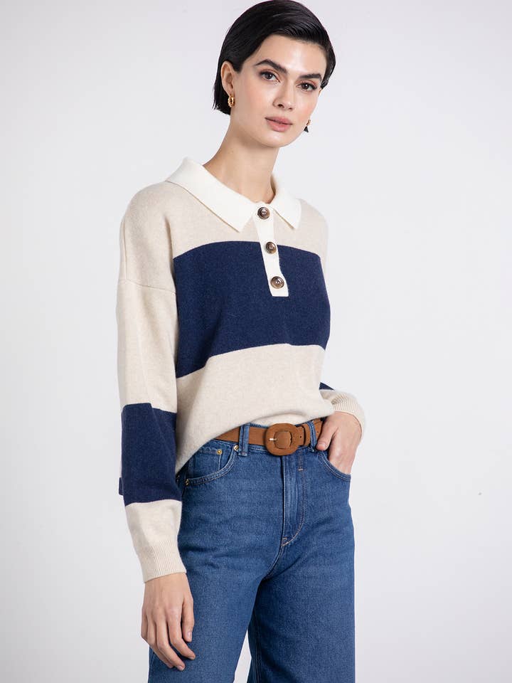 Polo a manica lunga per la vendita all'ingrosso da parte di GUIMANOS