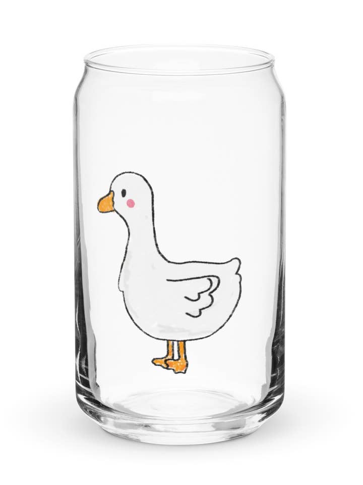 Silly Goose Can Glass for wholesale by kash co studio