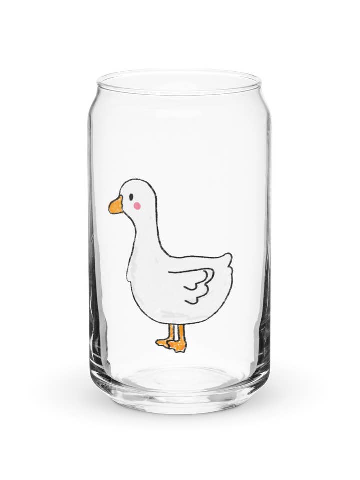 Silly Goose Can Glass for wholesale by kash co studio