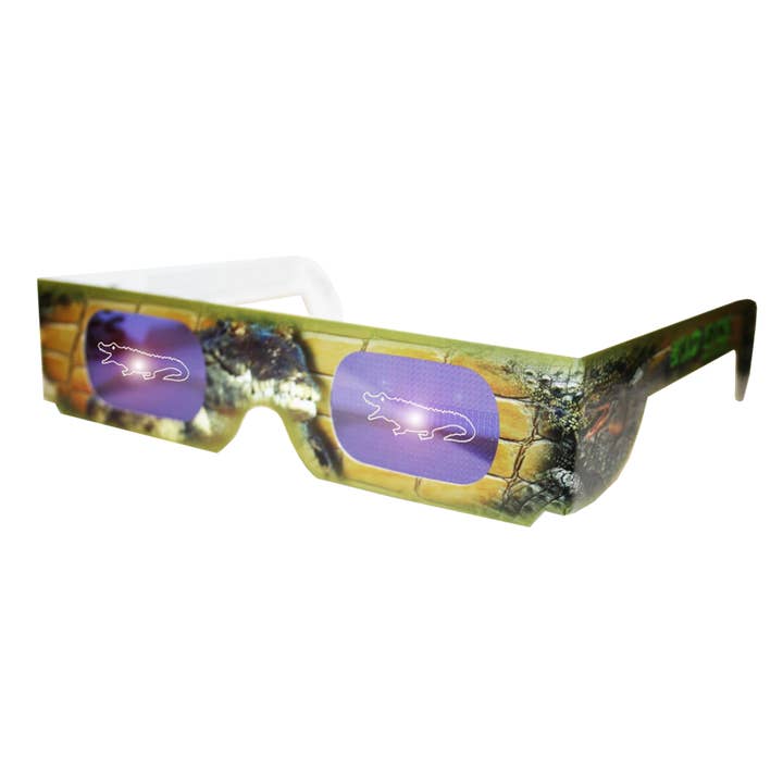 American Paper Optics, LLC – Großhandel Sonnenbrille – Unisex – Crocodile Wild Eyes 3D-Brille, 25er-Pack
