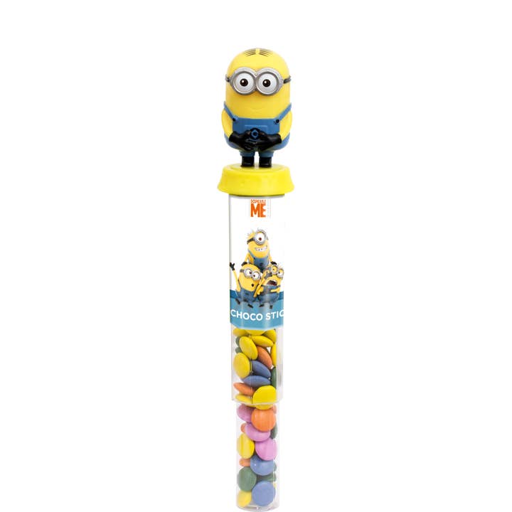 Candycat – Großhandel Süßigkeiten mit Schokoglasur – BIP - Spielzeug Süßigkeiten Stick - Lizenz Mix - 12x50g