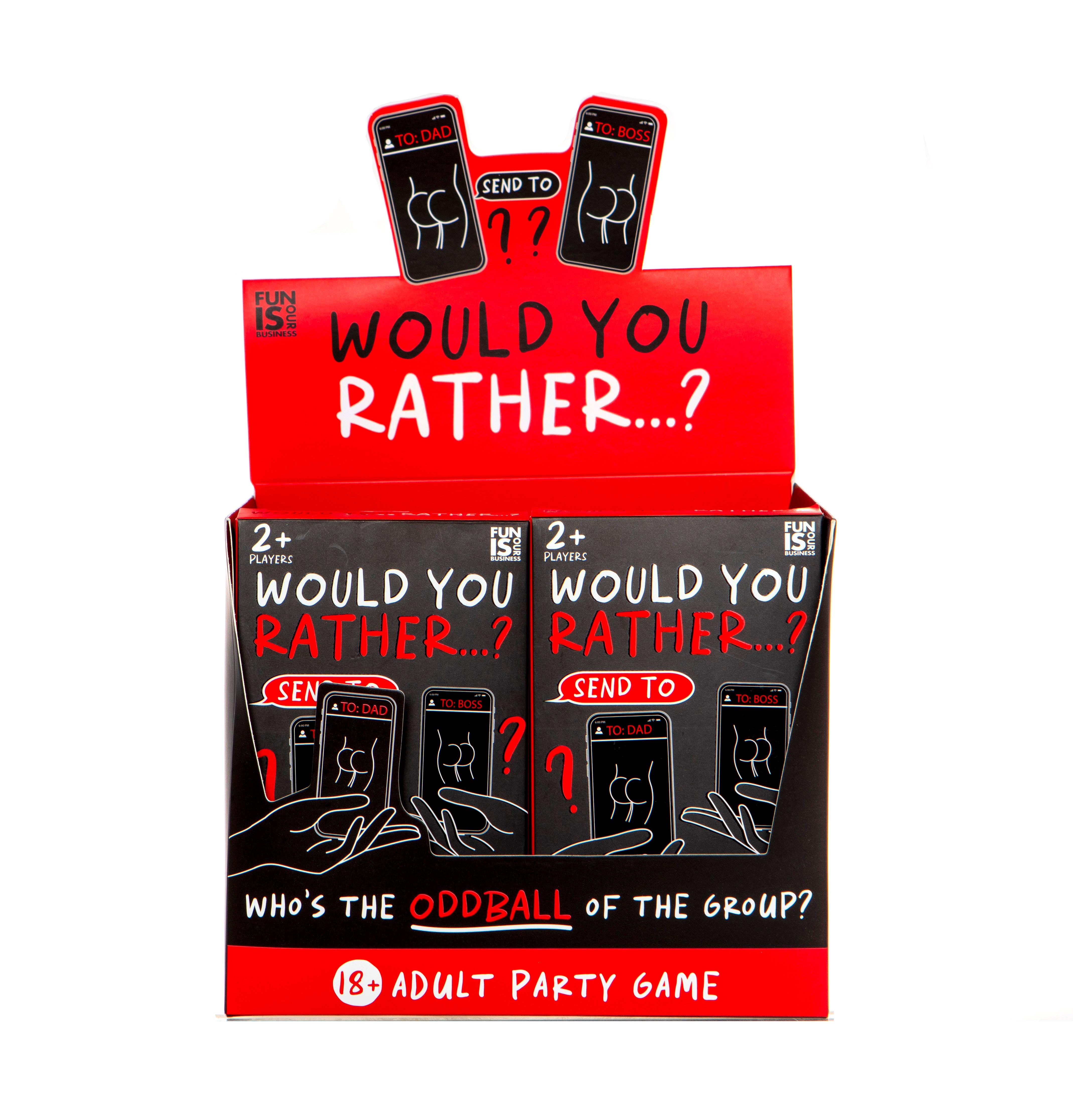 Boxer Gifts EU - Wholesale Card Game - 'Would You Rather?' Card Game5