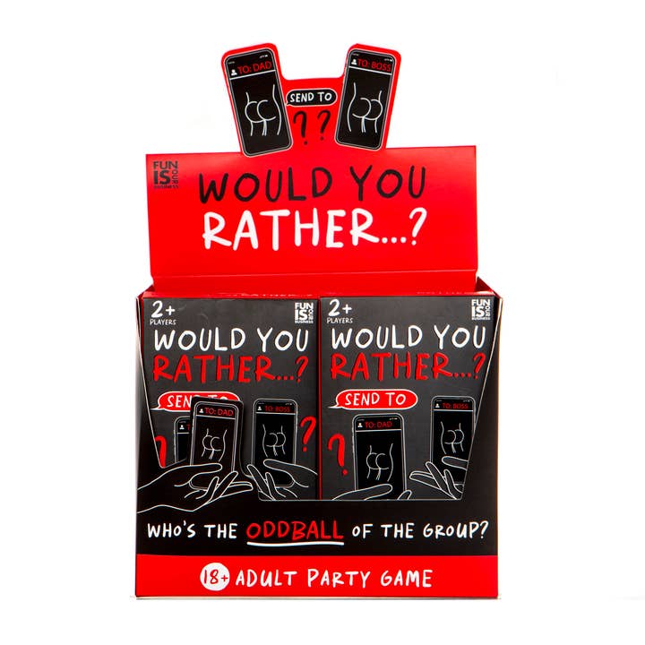 Boxer Gifts EU – Engroshandel Kortspil – ’Would You Rather?’ kortspil5