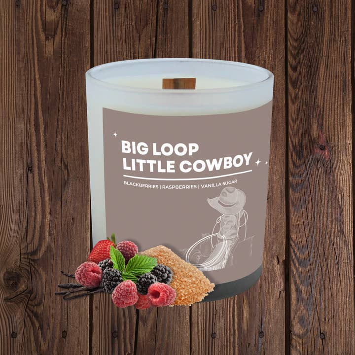 Western Hive - Venta al por mayor Velas de diseño llamativo - Gran Bucle Pequeño Vaquero