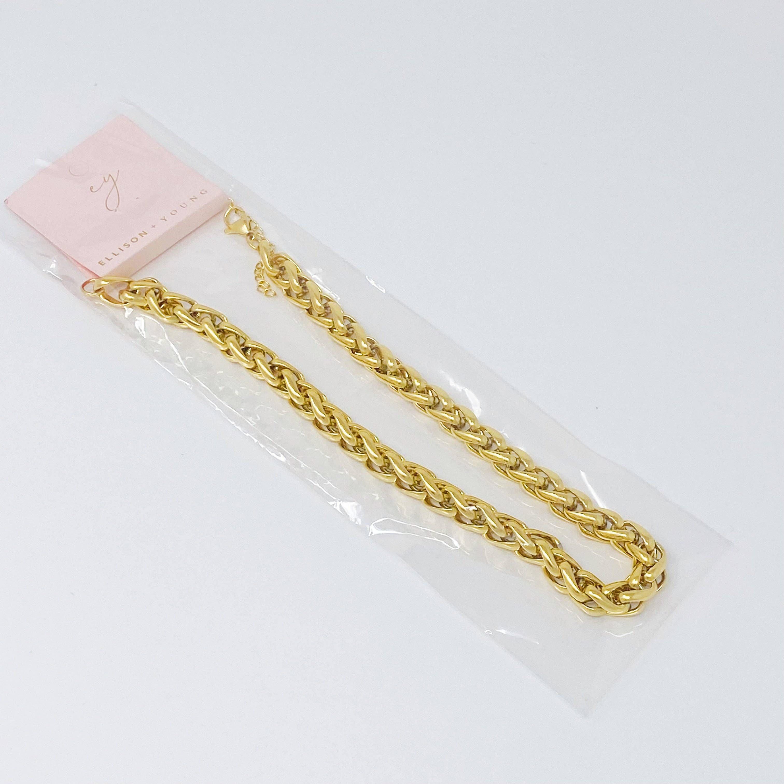 Ellison+Young - Wholesale Link & Chain Necklace - Bold And Edgy Chain Necklace2