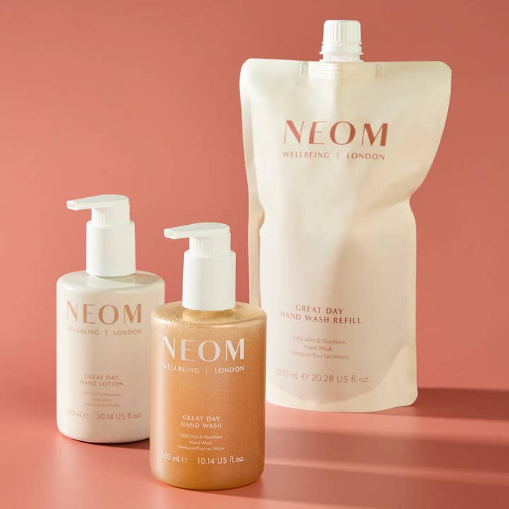 Neom Wellbeing - Wholesale Hand Soap/Wash - Great Day Exfoliating Hand Wash4