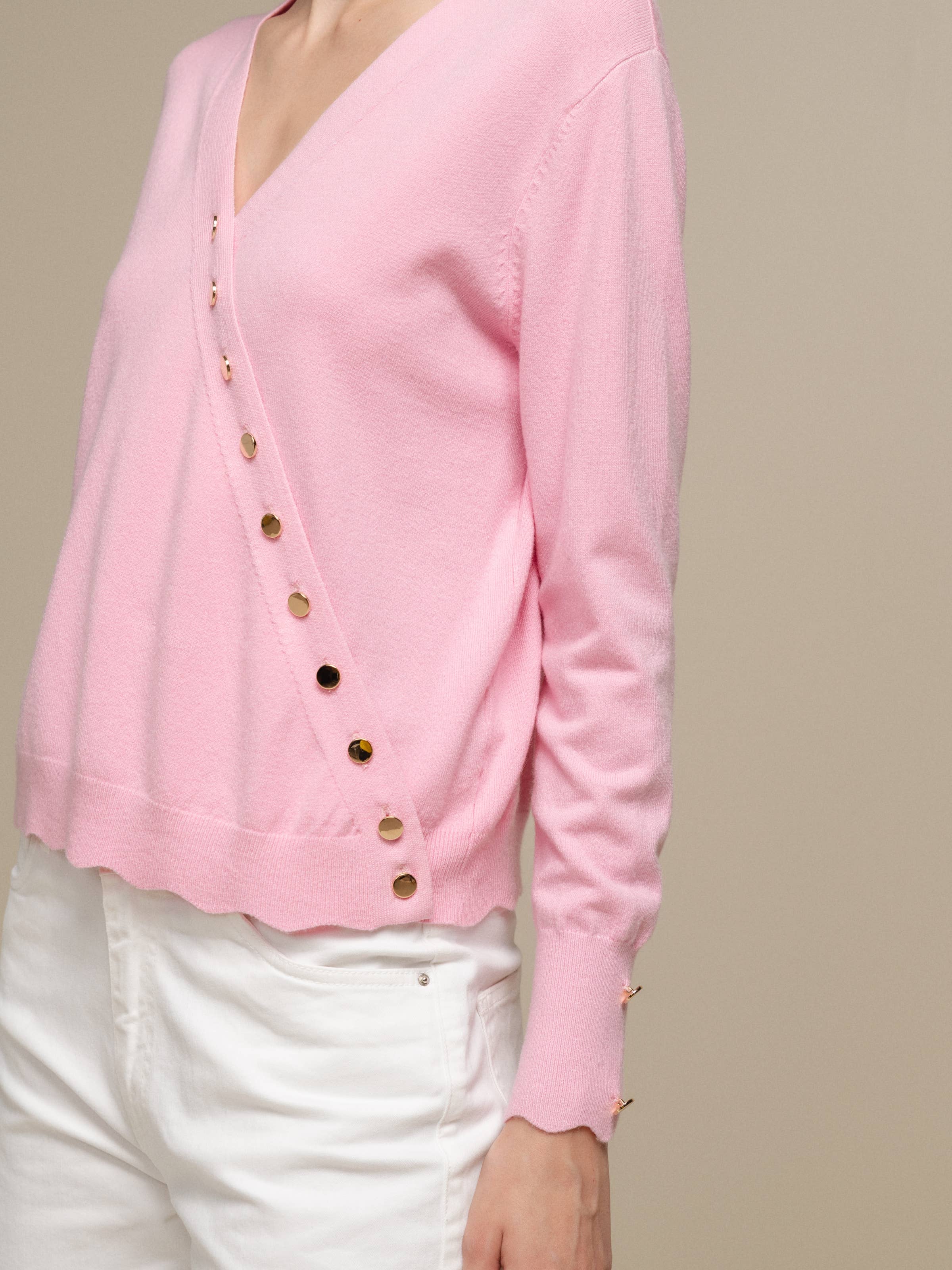 SMF - Wholesale Knit Sweater - Women's - 249186 - CACHE COEUR 50%VI 28%NY 22%PE19