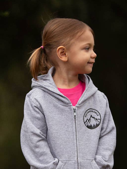 Sudadera con capucha para niños pequeños con capucha para venta al por mayor de Outdoorable Apparel