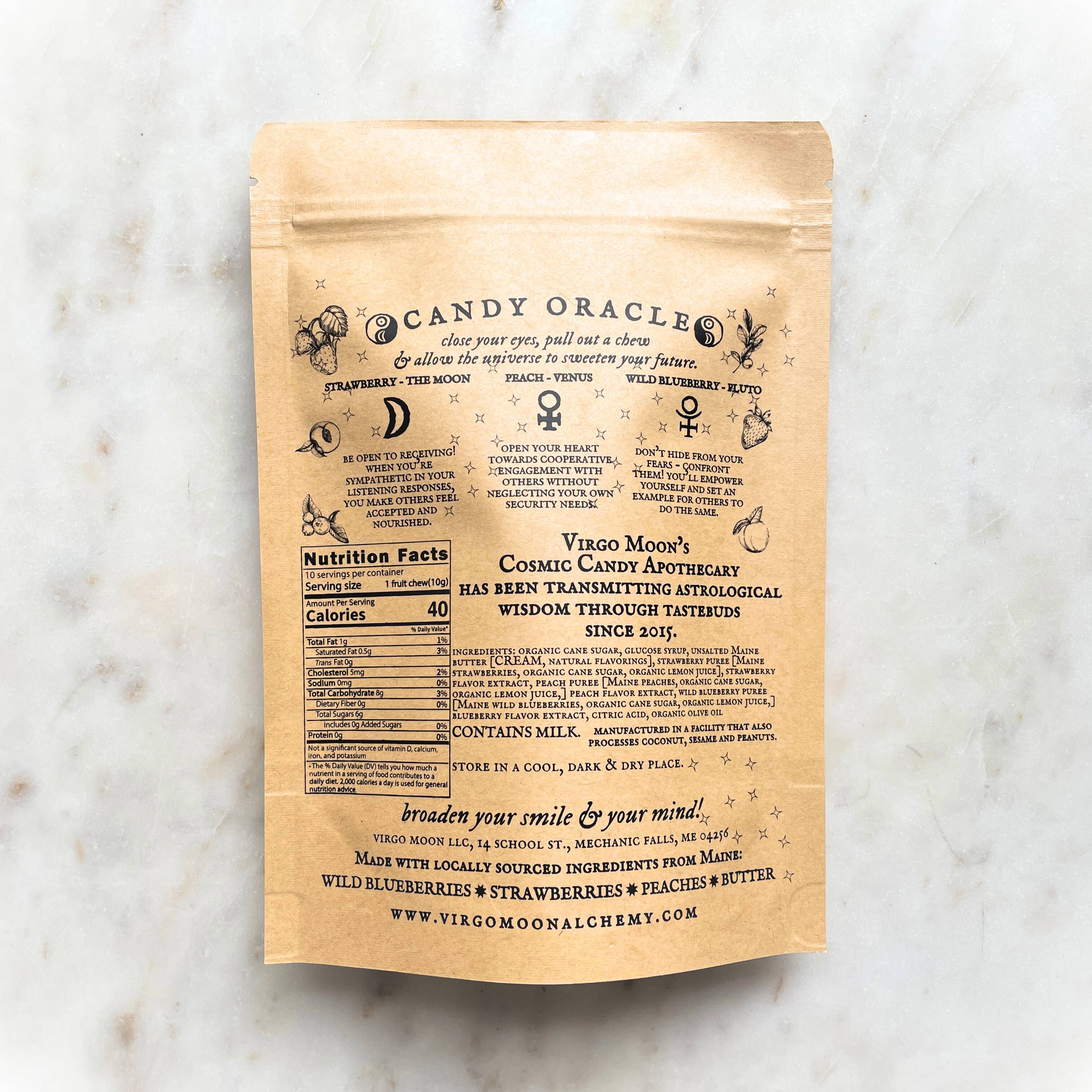 Virgo Moon - Wholesale Taffy - Cosmic Mix Fruit Chews - Wild Blueberry, Strawberry & Peach4