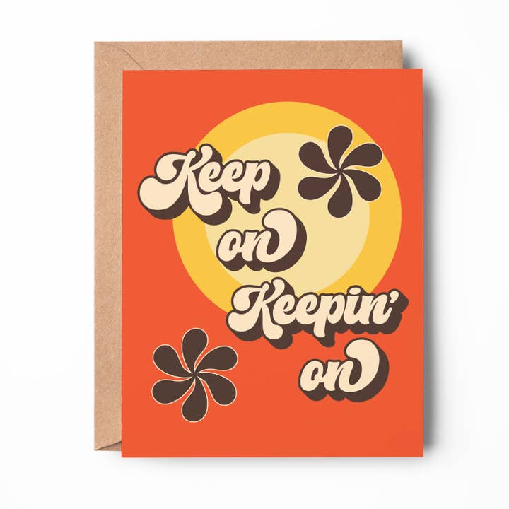 Weiter so Karte für den Großhandel von GiGi Thomas Designs