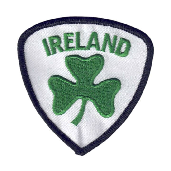 Parche de trébol de 3 hojas de IRLANDA - 6403 para venta al por mayor de Happy Wood Products