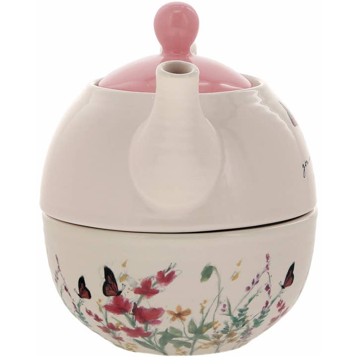 Pavilion – Großhandel Teeservice – Mom - Tee für eine Person (Teekanne 430 ml & Tasse 300 ml)6