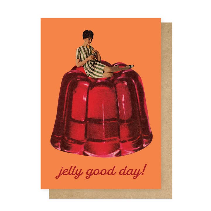 East End Prints - Greetings Cards & Postcards - Vente Carte de vœux classique - Carte de Vœux Jelly Good0
