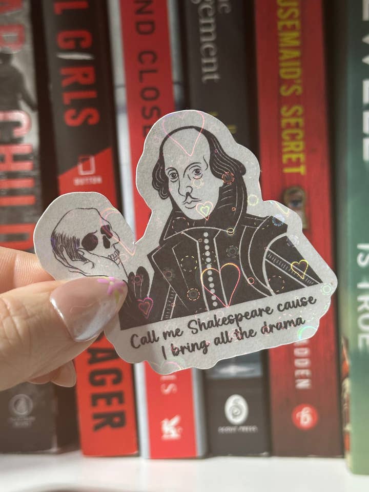 Pegatina de drama para venta al por mayor de Brinnvill Books